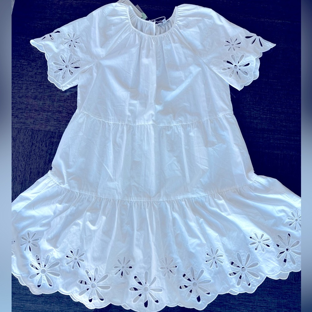 Rails Arielle white eyelet dress